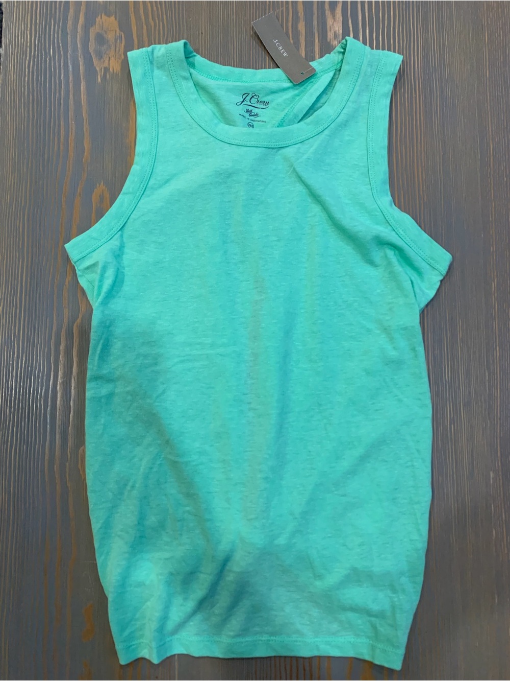 *NWT* Women’s J. Crew Mint Green Sleeveless Tie Tank Top